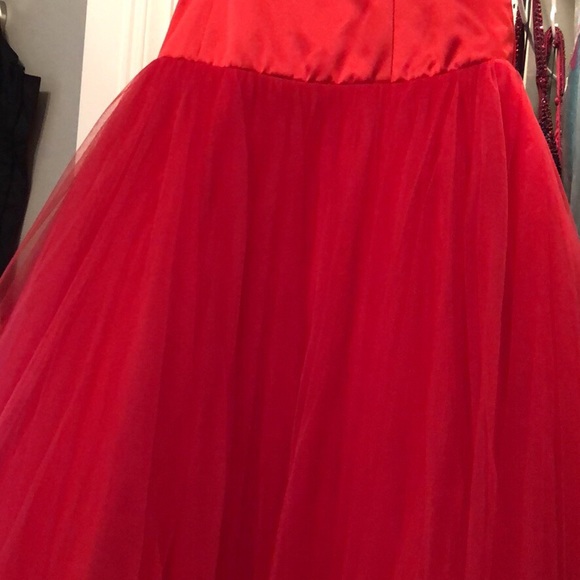 Sherri Hill red ball gown - Picture 2 of 2